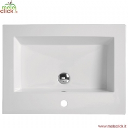 Lavabo in ceramica 60x45 Prisma Colavene