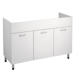 Sottolavello per lavello inox 3 ante 120x60x82,5 Cucina Facile Colavene