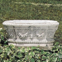 Cassetta cm 83x41 H 35 in pietra ricostituita Damiano