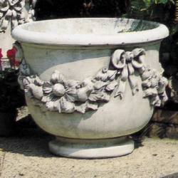 Vaso Romano cm 60 H 48 Fabio in pietra