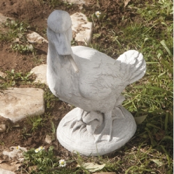 Anatra H cm 45 in pietra ricostituita