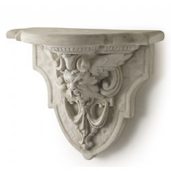 Consolle portavaso in pietra cm 42x24 H 42