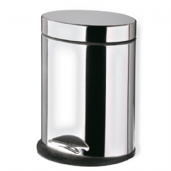 Contenitore (3lt.) per rifiuti inox con pedale