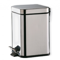 Contenitore (3lt.) per rifiuti inox con pedale