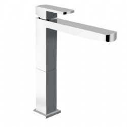 Miscelatore per lavabo con prolunga mm 130 e bocca lunga senza scarico Sophie