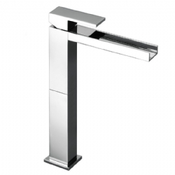 Miscelatore per lavabo con prolunga mm 200 e bocca lunga senza scarico Open Space