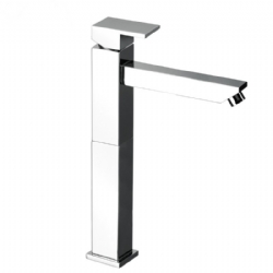 Miscelatore per lavabo con prolunga mm 200 e bocca lunga senza scarico Vicky