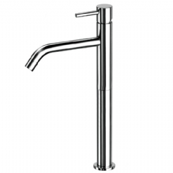 Miscelatore per lavabo con prolunga mm 200 e bocca lunga senza scarico Heos