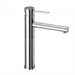Miscelatore per lavabo con prolunga mm 70 e bocca lunga senza scarico Simply