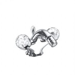 Monoforo per bidet, con scarico My Bijoux