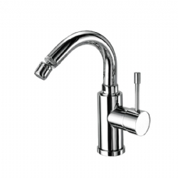 Miscelatore per bidet con canna alta girevole senza scarico Grillo