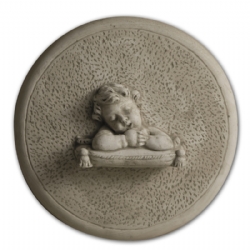 Medaglione Sonno in pietra cm 60