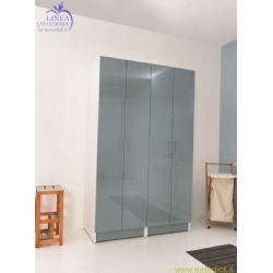Colonna Colf 1 Colavene ripiano superiore e contenitori laterali cm 64x60x210
