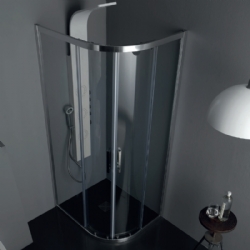 Box doccia semicircolare scorrevole cm 100x100 FS40
