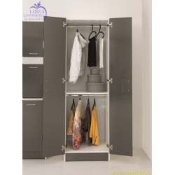 Colonna Colf 2 Colavene ripiano centrale e due appendiabiti cm 64x60x210