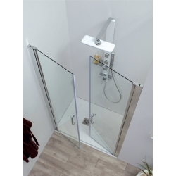 Box doccia nicchia porta saloon cm 70 Senza profili