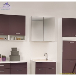 Pensile specchio contenitore 75x24x70 Jolly 2 ante Colavene
