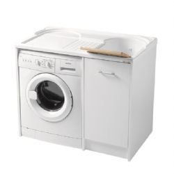 Lavapanni con inserimento lavatrice 106x50 vasca Dx domestica - Colavene