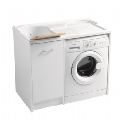 Lavapanni con inserimento lavatrice 106x60 vasca Sx domestica Colavene