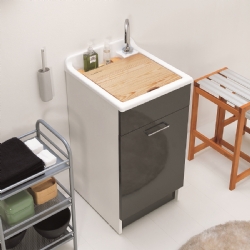 Lavapanni Jollywash antracite 45x50 con cesto Colavene