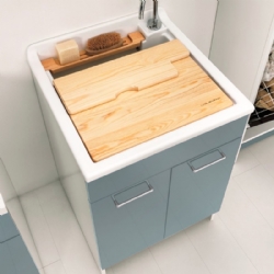 Lavapanni Swash celeste 60x50 Colavene