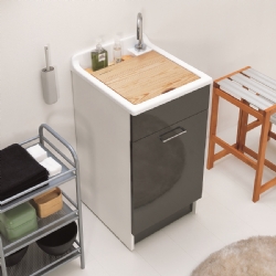 Lavapanni Swash antracite 45x60 Colavene