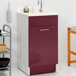 Lavapanni Swash melanzana 45x50 Colavene
