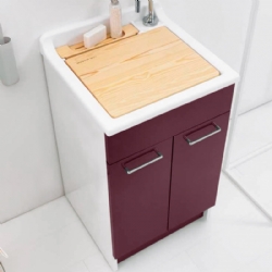 Lavapanni Swash melanzana 50x50 Colavene