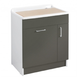 Lavapanni Lindo Max  antracite 75x50 con cesto Colavene