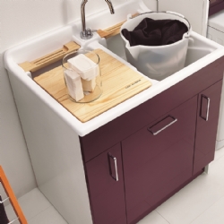 Lavapanni Twist melanzana 80x60 Colavene