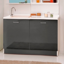 Lavapanni porta lavatrice Active Wash antracite 130x66.5 con cesto Colavene