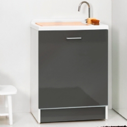 Lavapanni Active Wash dinamico antracite 65x55 con cesto Colavene