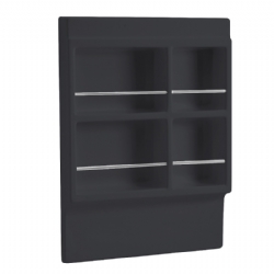 Pannello portatutto da esterno nero cm72.5 Lavacril Colavene