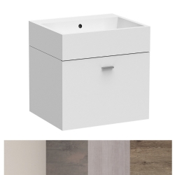 Lavabo in ceramica 45x50 su mobile 1 anta Volant Colavene