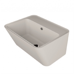 Lavabo in ceramica bianco lucido 50x40 Wynn - Colavene