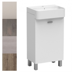 Lavabo in ceramica 45x35 su mobile Mini Colavene
