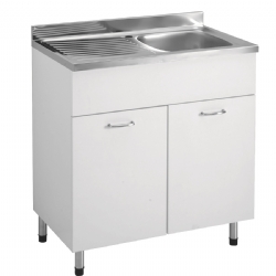 Sottolavello 80x50 con inox dx cucina facile Colavene