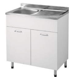 Sottolavello 80x50 con inox Sx cucina facile - Colavene