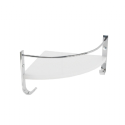 Mensola ad angolo in plexiglass cm 20 Mizar Stilhaus