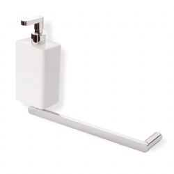 Asta con dosatore sapone Sx cm 35 Living Stilhaus
