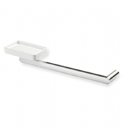 Asta con porta sapone Sx cm 37 Living Stilhaus