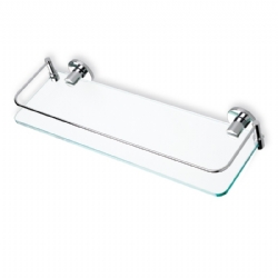 Mensola cm 40 con vetro trasparente 8 mm Medea Stilhaus