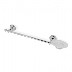 Porta salviette con porta sapone Dx cm 52 Elite Stilhaus