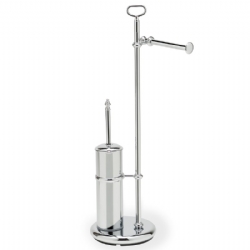 Piantana porta rotolo e scopino cm 67 Elite Stilhaus