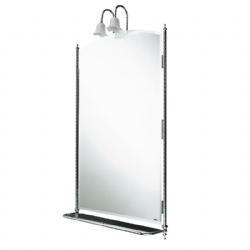 Specchio attrezzato con applique cm 70x95 Giunone Stilhaus