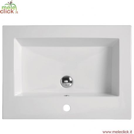 Lavabo in ceramica 60x45 Prisma Colavene