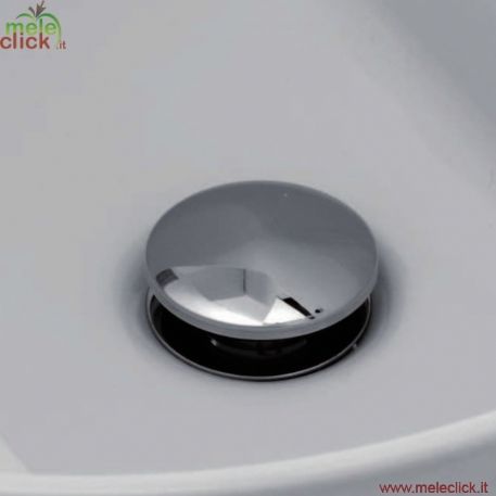 Piletta cromo per lavabo ceramica Colavene