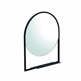 Specchio retoilluminato con mensola cm 60 H 75