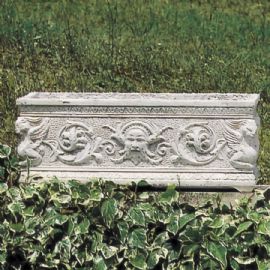 Cassetta cm 75x25 H 35 in pietra ricostituita Appia