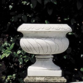 Vaso Romano cm 45 H 42 Ottaviano in pietra
